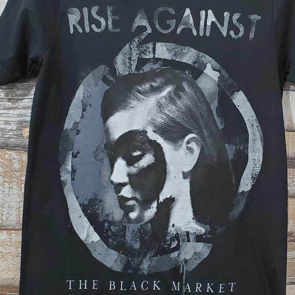 Rise Against The Black Market Band Shirt